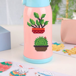 7pcs-Plant-Diamond Painting Autocollants