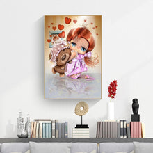 Charger l&#39;image dans la galerie, Enfant - diamant rond complet - 30x40cm
