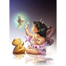 Charger l&#39;image dans la galerie, Enfant - diamant rond complet - 30x40cm

