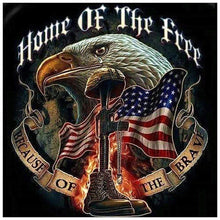 Charger l&#39;image dans la galerie, Aigle - diamant rond complet - 40x40cm
