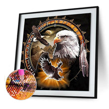 Charger l&#39;image dans la galerie, Aigle - diamant rond complet - 40x40cm
