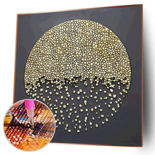 Charger l&#39;image dans la galerie, Fleur - diamant rond complet - 40x40cm
