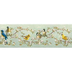 Oiseaux - peinture complète de diamant - 80x30cm