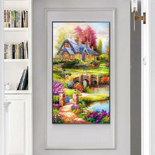 Charger l&#39;image dans la galerie, Pays - diamant rond complet - 45x85cm
