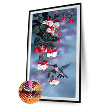 Charger l&#39;image dans la galerie, Flowersative - diamant rond complet - 45x85cm
