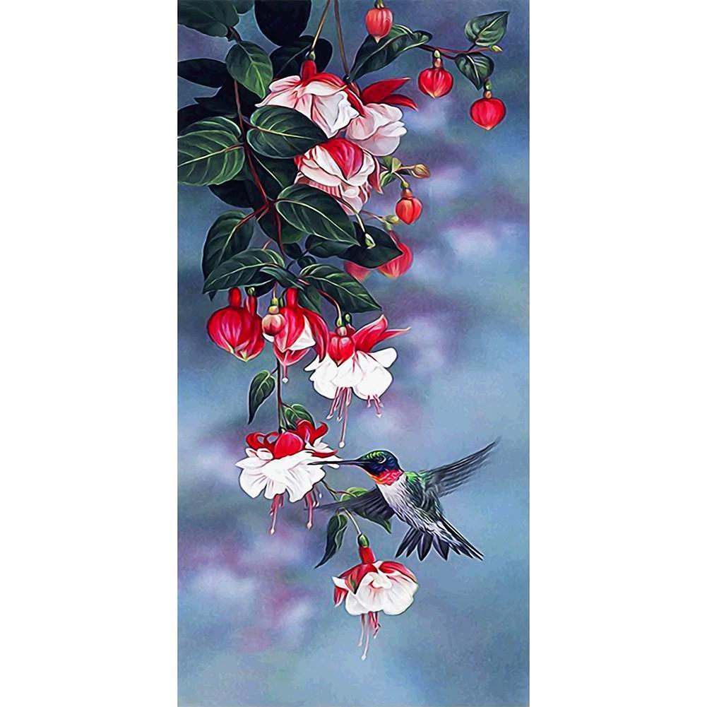 Flowersative - diamant rond complet - 45x85cm