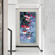 Charger l&#39;image dans la galerie, Flowersative - diamant rond complet - 45x85cm
