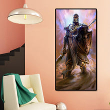 Charger l&#39;image dans la galerie, Guerrier de dessin animé - diamant rond complet - 45x85cm
