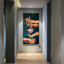 Charger l&#39;image dans la galerie, Handation - diamant rond complet - 45x85cm
