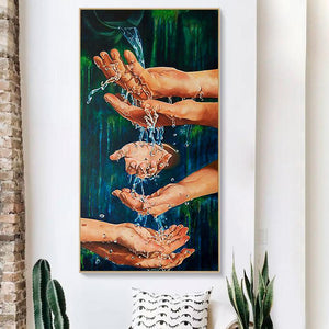 Handation - diamant rond complet - 45x85cm