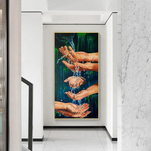 Handation - diamant rond complet - 45x85cm