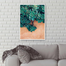 Charger l&#39;image dans la galerie, Plante succulente - diamant rond complet - 30x40cm
