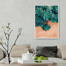 Charger l&#39;image dans la galerie, Plante succulente - diamant rond complet - 30x40cm
