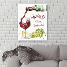 Charger l&#39;image dans la galerie, Verre à vin - diamant rond complet - 30x40cm
