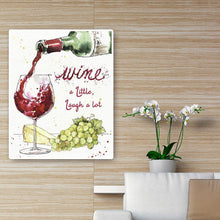Charger l&#39;image dans la galerie, Verre à vin - diamant rond complet - 30x40cm
