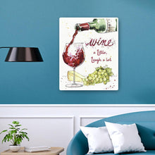 Charger l&#39;image dans la galerie, Verre à vin - diamant rond complet - 30x40cm
