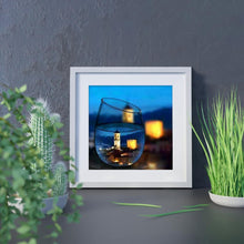 Charger l&#39;image dans la galerie, Paysage dans la tasse - diamant rond complet - 25x25cm
