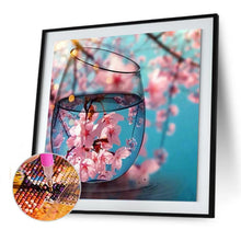 Charger l&#39;image dans la galerie, Coup de coupe - diamant rond complet - 25x25cm
