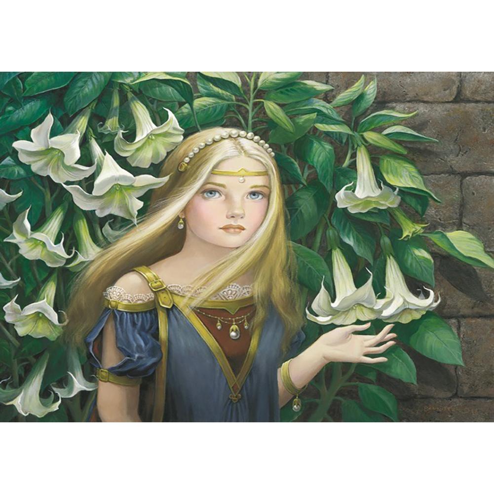 Figure - diamant rond complet - 40x30cm