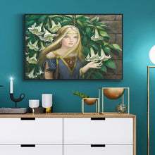 Charger l&#39;image dans la galerie, Figure - diamant rond complet - 40x30cm
