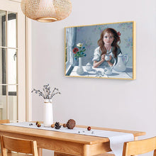 Charger l&#39;image dans la galerie, Figure - diamant rond complet - 40x30cm
