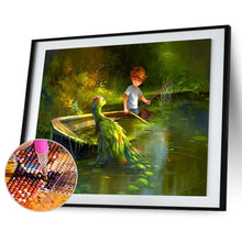 Charger l&#39;image dans la galerie, Figure - diamant rond complet - 40x30cm
