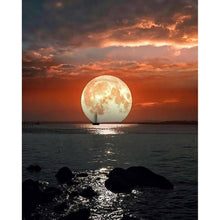 Charger l&#39;image dans la galerie, Fantasy nature - diamant rond complet - 30x40cm
