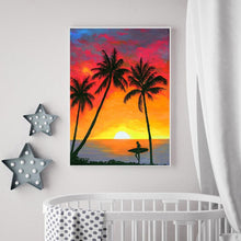 Charger l&#39;image dans la galerie, Fantasy nature - diamant rond complet - 30x40cm
