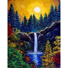 Charger l&#39;image dans la galerie, Fantasy nature - diamant rond complet - 30x40cm

