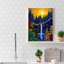 Charger l&#39;image dans la galerie, Fantasy nature - diamant rond complet - 30x40cm

