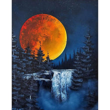 Charger l&#39;image dans la galerie, Fantasy nature - diamant rond complet - 30x40cm

