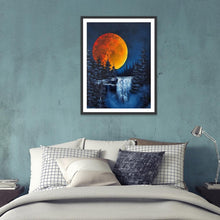 Charger l&#39;image dans la galerie, Fantasy nature - diamant rond complet - 30x40cm
