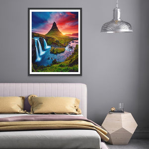 Fantasy nature - diamant rond complet - 30x40cm
