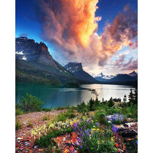 Charger l&#39;image dans la galerie, Fantasy nature - diamant rond complet - 30x40cm
