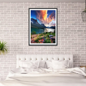 Fantasy nature - diamant rond complet - 30x40cm