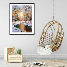 Charger l&#39;image dans la galerie, Fantasy nature - diamant rond complet - 30x40cm
