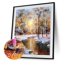 Charger l&#39;image dans la galerie, Fantasy nature - diamant rond complet - 30x40cm
