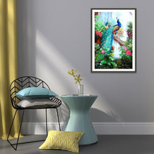 Charger l&#39;image dans la galerie, Peau de peau seigneurie - diamant rond complet - 30x40cm
