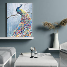 Charger l&#39;image dans la galerie, Peau de peau seigneurie - diamant rond complet - 30x40cm
