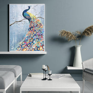 Peau de peau seigneurie - diamant rond complet - 30x40cm