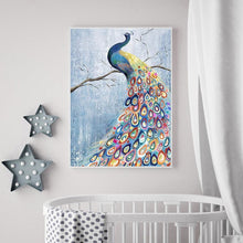 Charger l&#39;image dans la galerie, Peau de peau seigneurie - diamant rond complet - 30x40cm
