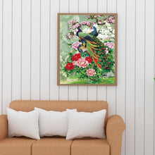 Charger l&#39;image dans la galerie, Peau de peau seigneurie - diamant rond complet - 30x40cm
