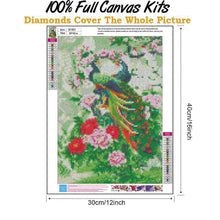 Charger l&#39;image dans la galerie, Peau de peau seigneurie - diamant rond complet - 30x40cm
