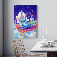 Charger l&#39;image dans la galerie, Poupée de dessin animé - diamant rond complet - 40x50cm
