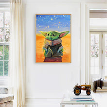 Charger l&#39;image dans la galerie, Pauvre monstre - diamant rond complet - 30x40cm
