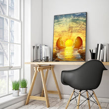 Charger l&#39;image dans la galerie, Lumière brisée - diamant rond complet - 30x40cm

