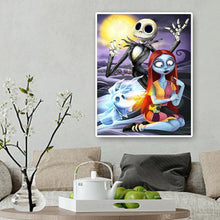 Charger l&#39;image dans la galerie, Cauchemar avant Noël - diamant rond complet - 40x50cm

