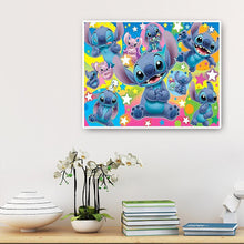 Charger l&#39;image dans la galerie, Dessin animé - diamant rond complet - 50x40cm
