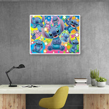 Charger l&#39;image dans la galerie, Dessin animé - diamant rond complet - 50x40cm

