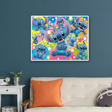 Charger l&#39;image dans la galerie, Dessin animé - diamant rond complet - 50x40cm
